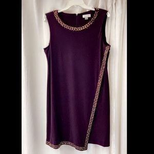 Calvin Klein Maroon Dress